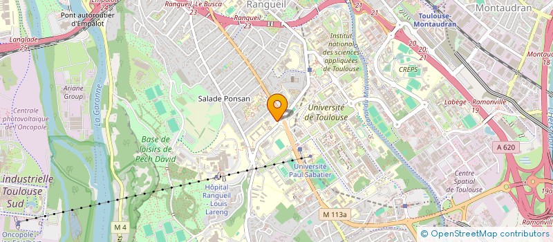 localisation de l'entreprise ASSOCIATION TOULOUSAINE DES ETUDIANTS EN PSYCHOMOTRICITE  TOULOUSE
