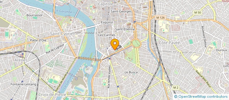 localisation de l'entreprise ASSOCIATION TOULOUSAINE POUR LA DEFENSE JURIDIQUE ET JUDICIAIRE DES MINEURS à TOULOUSE