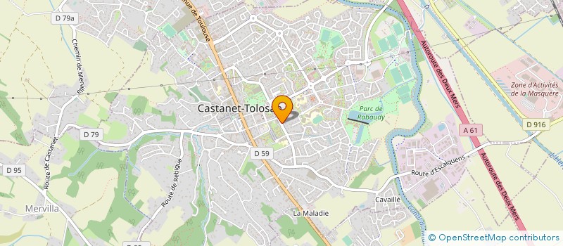 localisation de l'entreprise ASSOCIATION TOULOUSAINE POUR LE JAZZ à CASTANET-TOLOSAN