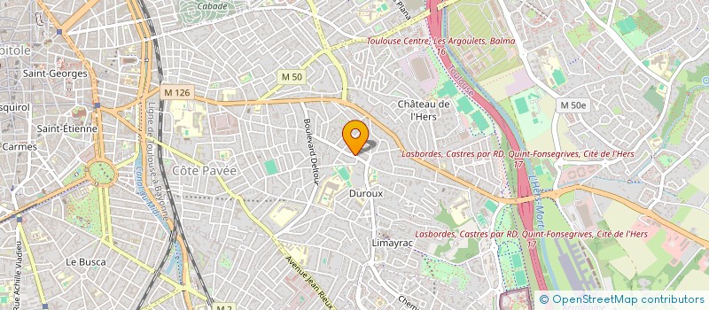 localisation de l'entreprise ASSOCIATION TOULOUSE ARIANE ESPACE  TOULOUSE