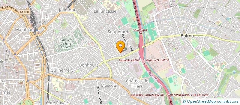 localisation de l'entreprise ASSOCIATION TOULOUSE - MEJD à TOULOUSE