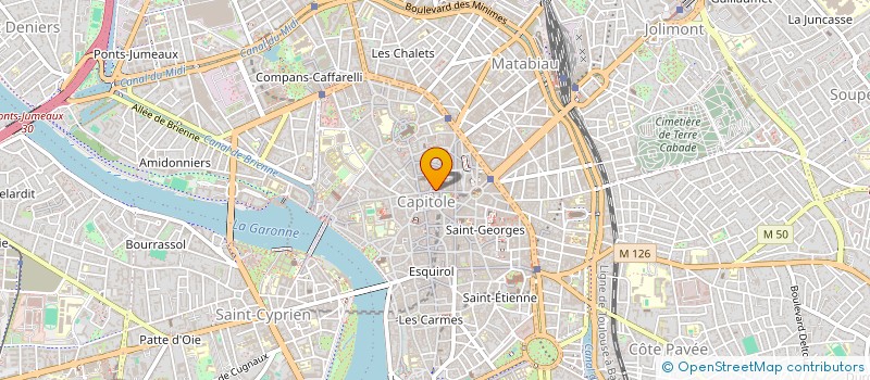 localisation de l'entreprise ASSOCIATION TOULOUSE POUR TOUS  TOULOUSE