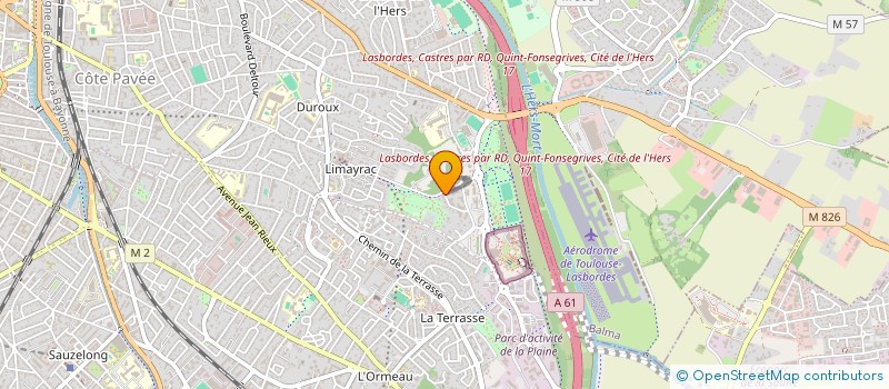 localisation de l'entreprise ASSOCIATION TOULOUSE TRADITIONS à TOULOUSE