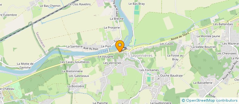 localisation de l'entreprise ASSOCIATION TOURAINE-UKRAINE  JOUE-LES-TOURS