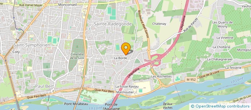 localisation de l'entreprise ASSOCIATION TOURANGELLE DES RENCONTRES DE YOGA (ATOURY)  TOURS