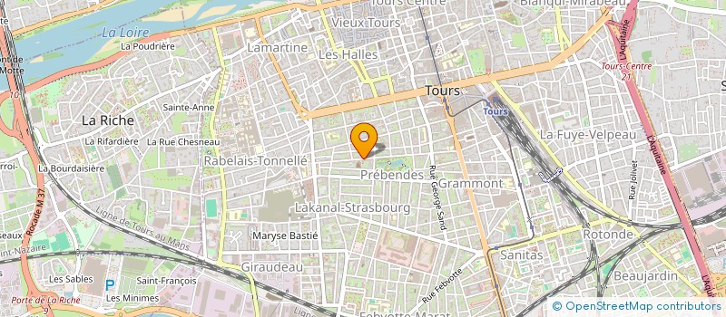 localisation de l'entreprise ASSOCIATION TOURANGELLE DES RENCONTRES PHARMACEUTIQUES (ATRP)  LA RICHE