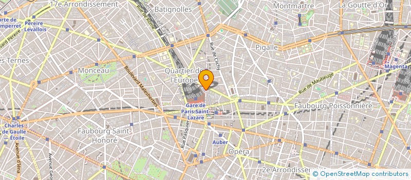 localisation de l'entreprise ASSOCIATION TOURISTIQUE DES CHEMINOTS à PARIS