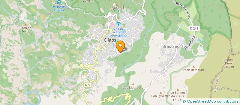 localisation de l'entreprise ASSOCIATION TOURISTIQUE ECONOMIQUES DE CILAOS à CILAOS