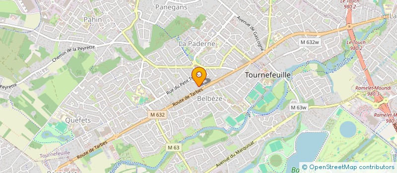 localisation de l'entreprise ASSOCIATION TOURNE-SOL à TOURNEFEUILLE
