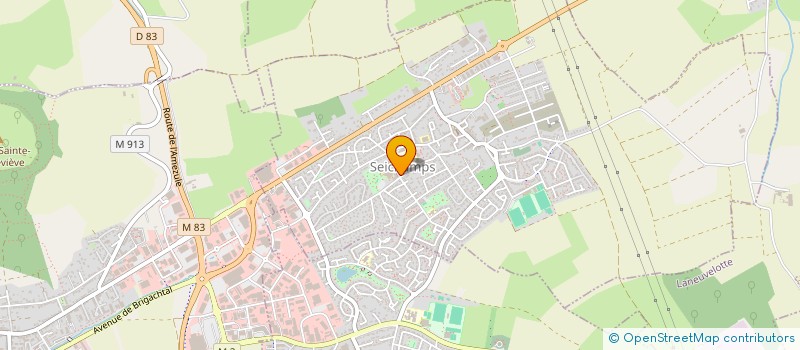 localisation de l'entreprise ASSOCIATION TOURNESOL à SEICHAMPS