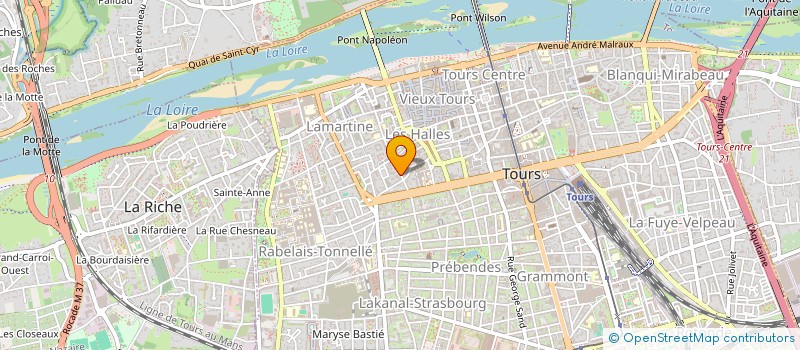 localisation de l'entreprise ASSOCIATION TOURS ORGANISE LE WEF à TOURS
