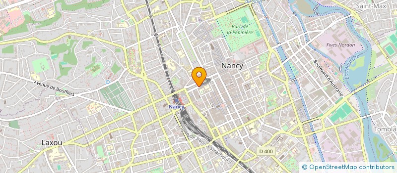 localisation de l'entreprise ASSOCIATION TOUS AVEC SAM  NANCY