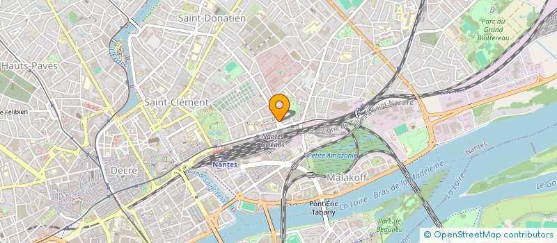 localisation de l'entreprise ASSOCIATION TOUS POUR UN (ATP1) à NANTES