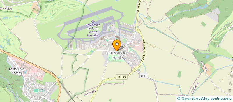 localisation de l'entreprise ASSOCIATION TOUSSUS SPORTS  TOUSSUS-LE-NOBLE