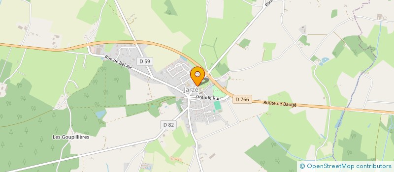 localisation de l'entreprise ASSOCIATION TOUT EN MOUVEMENT  LOIRE-AUTHION