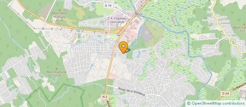 localisation de l'entreprise ASSOCIATION TOUTES EN BEAUTE  MATOURY