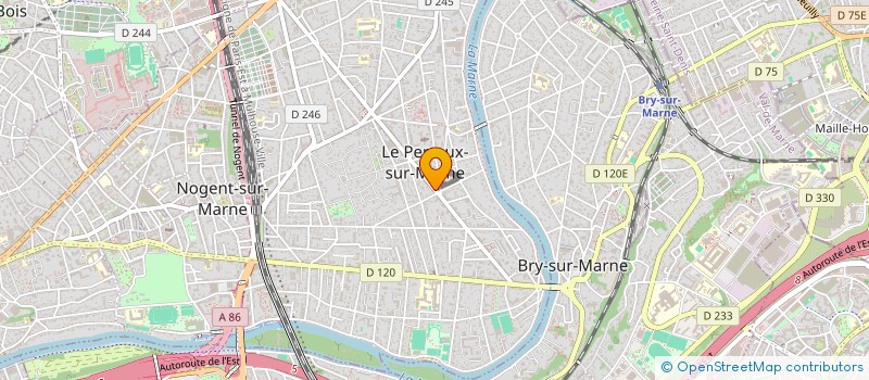 localisation de l'entreprise ASSOCIATION TOUTOTOUR  LE PERREUX-SUR-MARNE