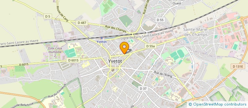 localisation de l'entreprise ASSOCIATION TOXI ECOUTE à YVETOT