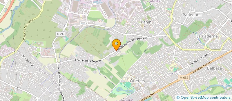 localisation de l'entreprise ASSOCIATION TPA  TOURNEFEUILLE