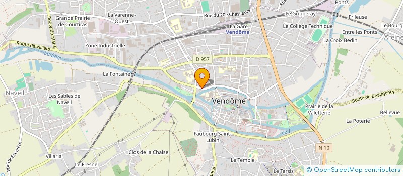 localisation de l'entreprise ASSOCIATION TRACES EMERGENTES  VENDOME