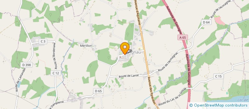 localisation de l'entreprise ASSOCIATION TRAD A L'AIL  LE VIGNAU