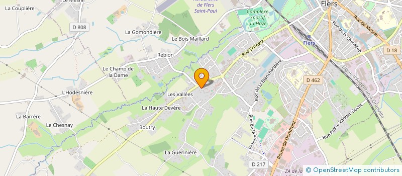 localisation de l'entreprise ASSOCIATION TRAFIK à FLERS