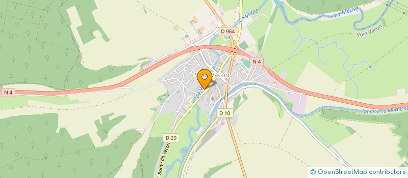 localisation de l'entreprise ASSOCIATION TRAIL VIDUSIEN à VOID-VACON