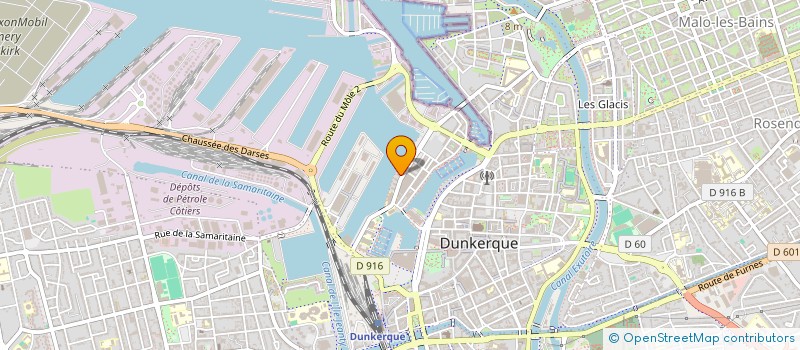 localisation de l'entreprise ASSOCIATION TRAIT D'UNION à DUNKERQUE