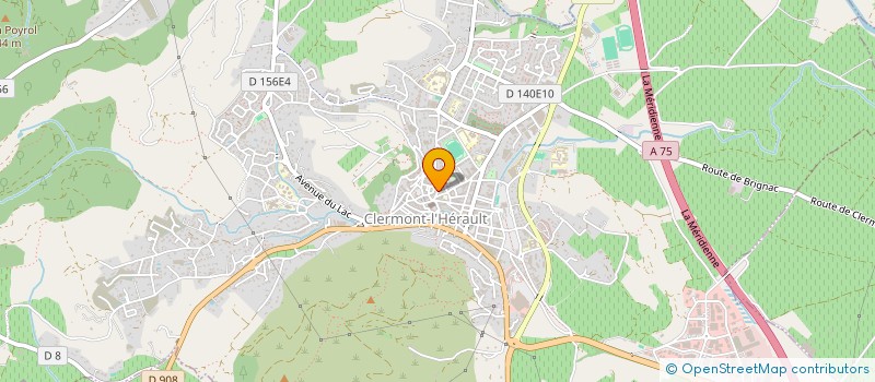 localisation de l'entreprise ASSOCIATION TRAJECTOIRES EQUITABLES  CLERMONT-L'HERAULT