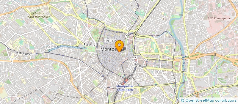 localisation de l'entreprise ASSOCIATION TRAJETS à MONTPELLIER