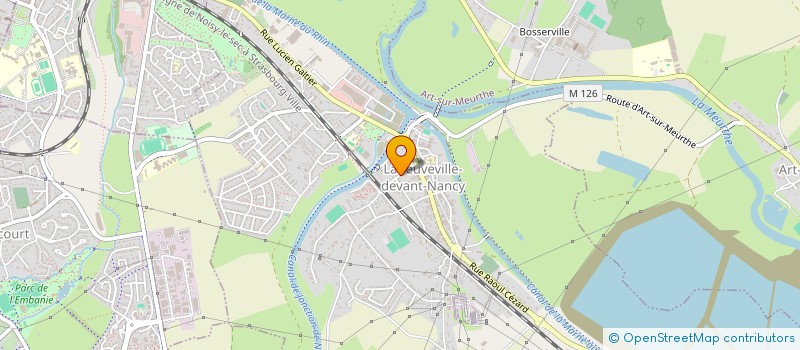 localisation de l'entreprise ASSOCIATION TRANQUILLE DES AMIS MUSICIENS - RIGOLOS  LANEUVEVILLE-DEVANT-NANCY