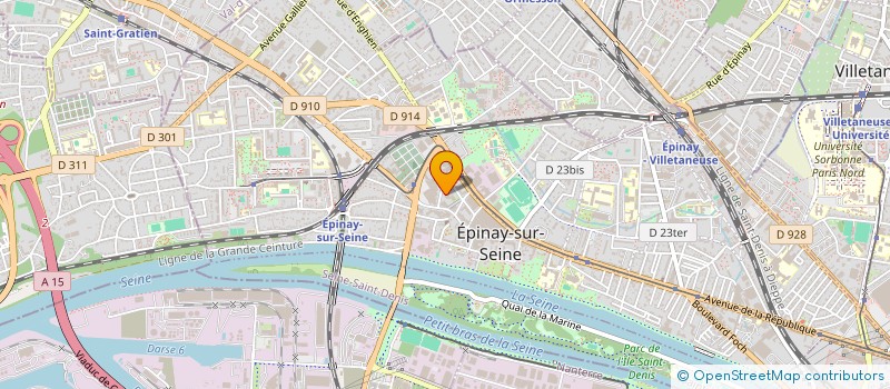 localisation de l'entreprise ASSOCIATION TRANS-ACTIF à EPINAY-SUR-SEINE
