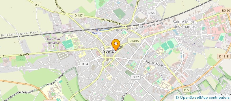 localisation de l'entreprise ASSOCIATION TRANS FORMATION à YVETOT