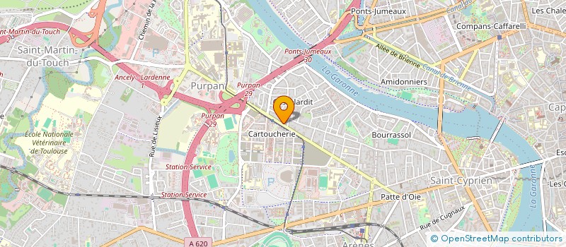 localisation de l'entreprise ASSOCIATION TRANS TOULOUSAINE ET OCCITANE  TOULOUSE