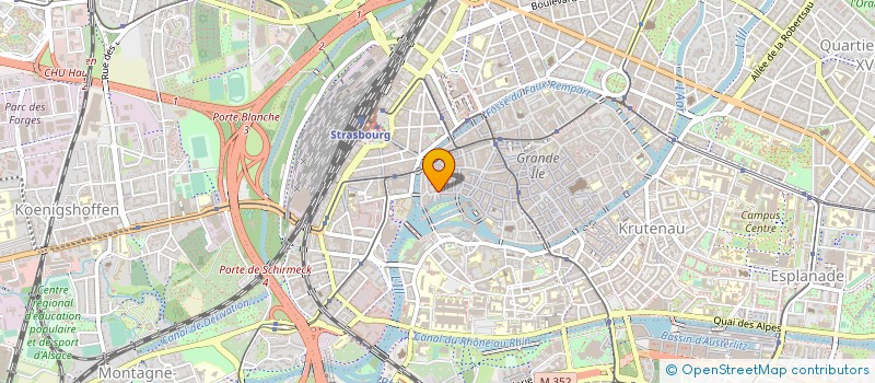 localisation de l'entreprise ASSOCIATION TRANS'VERSANTS à STRASBOURG