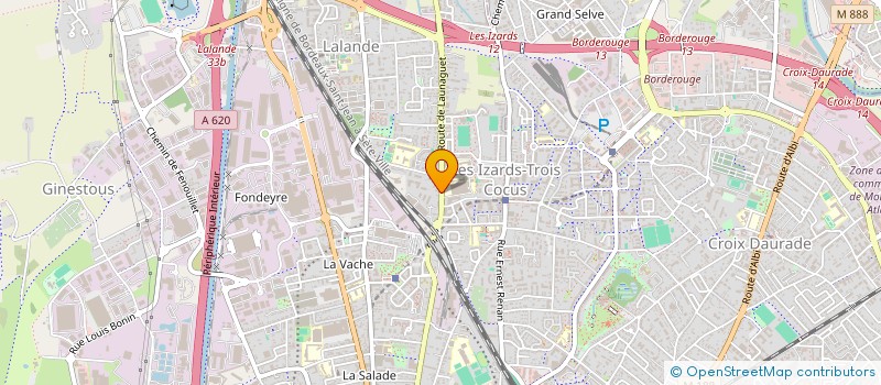 localisation de l'entreprise ASSOCIATION TRANSFUGUES à TOULOUSE
