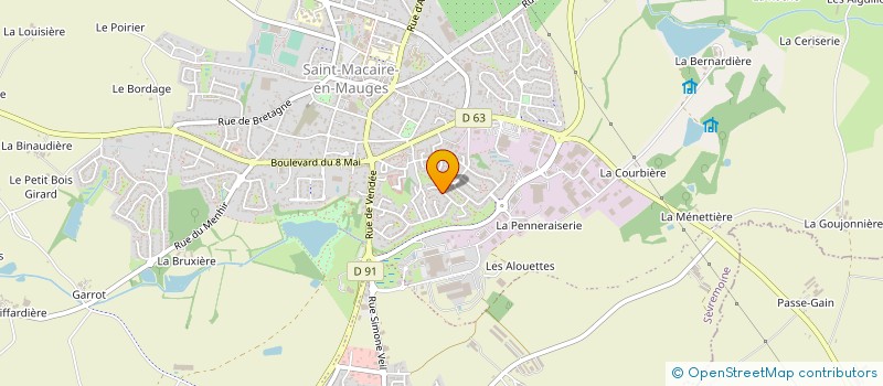 localisation de l'entreprise ASSOCIATION TRANSITION  SEVREMOINE