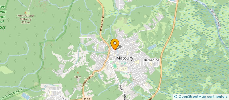 localisation de l'entreprise ASSOCIATION TRANSPORTS SERVICE D'URGENCE 973 à MATOURY