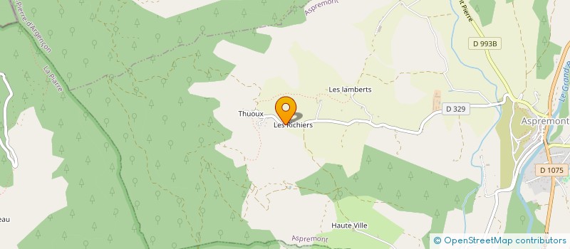 localisation de l'entreprise ASSOCIATION TRANSVERSALE à ASPREMONT