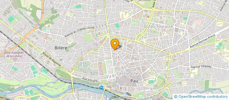 localisation de l'entreprise ASSOCIATION TRAVAIL & PARTAGE DE MOURENX à PAU