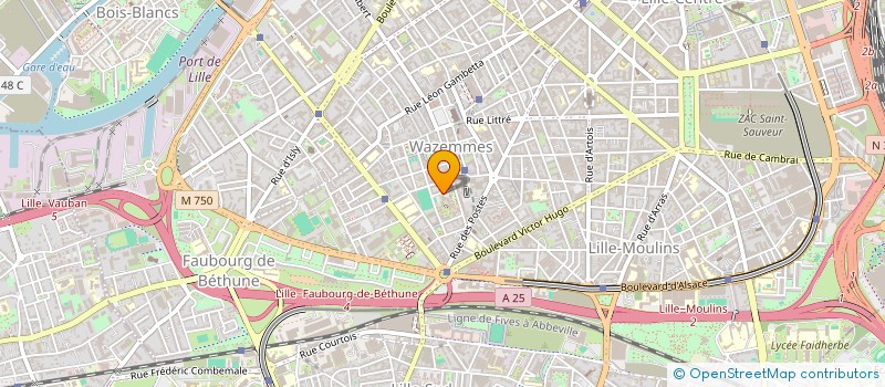 localisation de l'entreprise ASSOCIATION TREMPLIN POUR LE CONGO RD (ATC) à LILLE