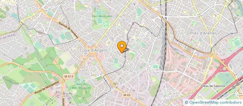 localisation de l'entreprise ASSOCIATION TREMPLIN SPORTIF SANS FRONTIERE à MONTPELLIER