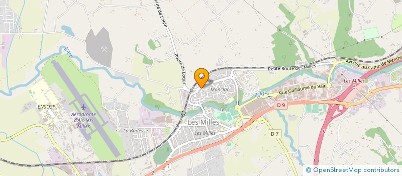 localisation de l'entreprise ASSOCIATION TRES GRAND GROUPE DE GOSPEL  AIX-EN-PROVENCE