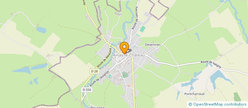 localisation de l'entreprise ASSOCIATION TRI AINAY à AINAY-LE-CHATEAU