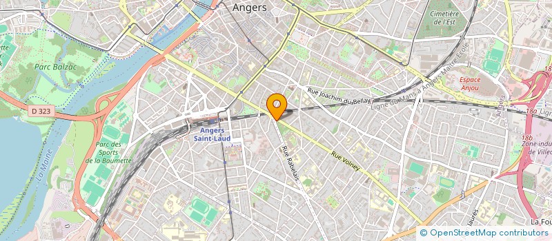 localisation de l'entreprise ASSOCIATION TRI'ALEGRIA à ANGERS