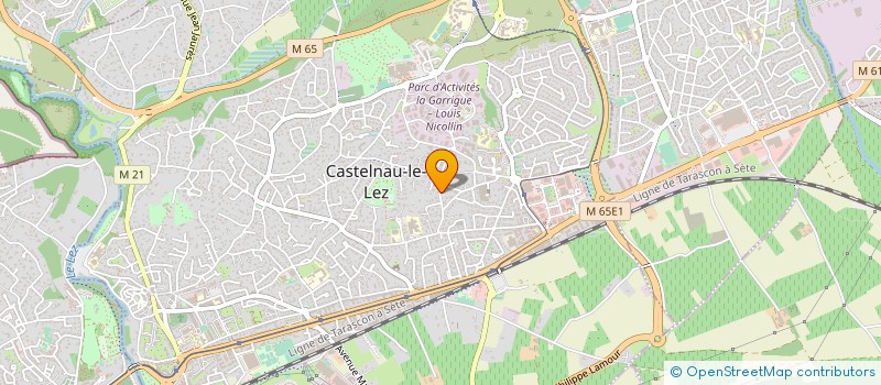 localisation de l'entreprise ASSOCIATION TRIAD à CASTELNAU-LE-LEZ
