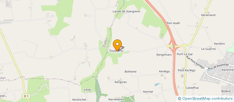 localisation de l'entreprise ASSOCIATION TRIAU  MOREAC