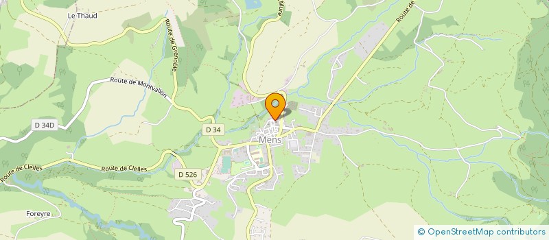 localisation de l'entreprise ASSOCIATION TRIEVOISE D'ARTS MARTIAUX  MENS