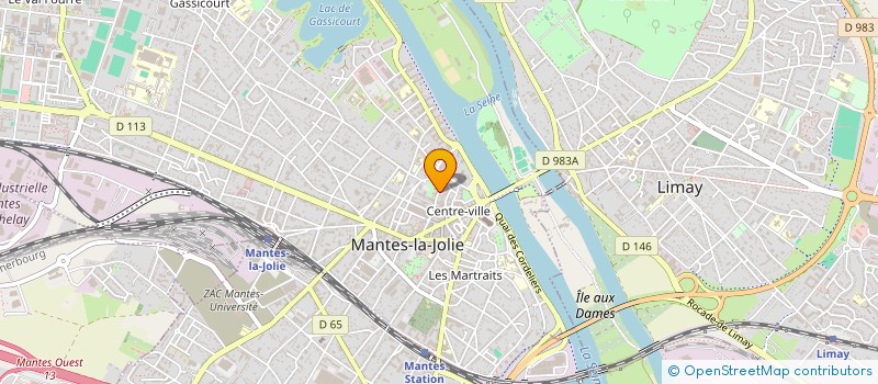localisation de l'entreprise ASSOCIATION TRIODE à MANTES-LA-JOLIE