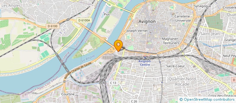 localisation de l'entreprise ASSOCIATION TRIOLET  AVIGNON